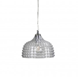 Oriel Lighting-CARA.28 Delightful Clear Glass Pendant